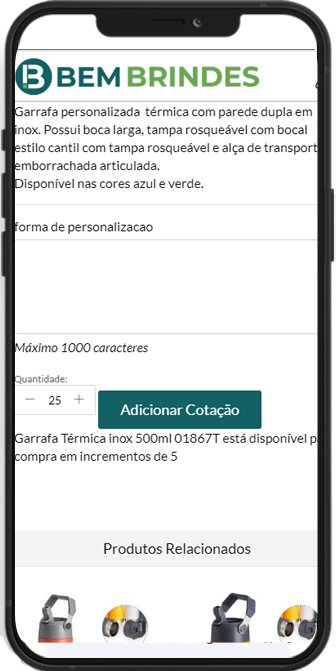 app screen